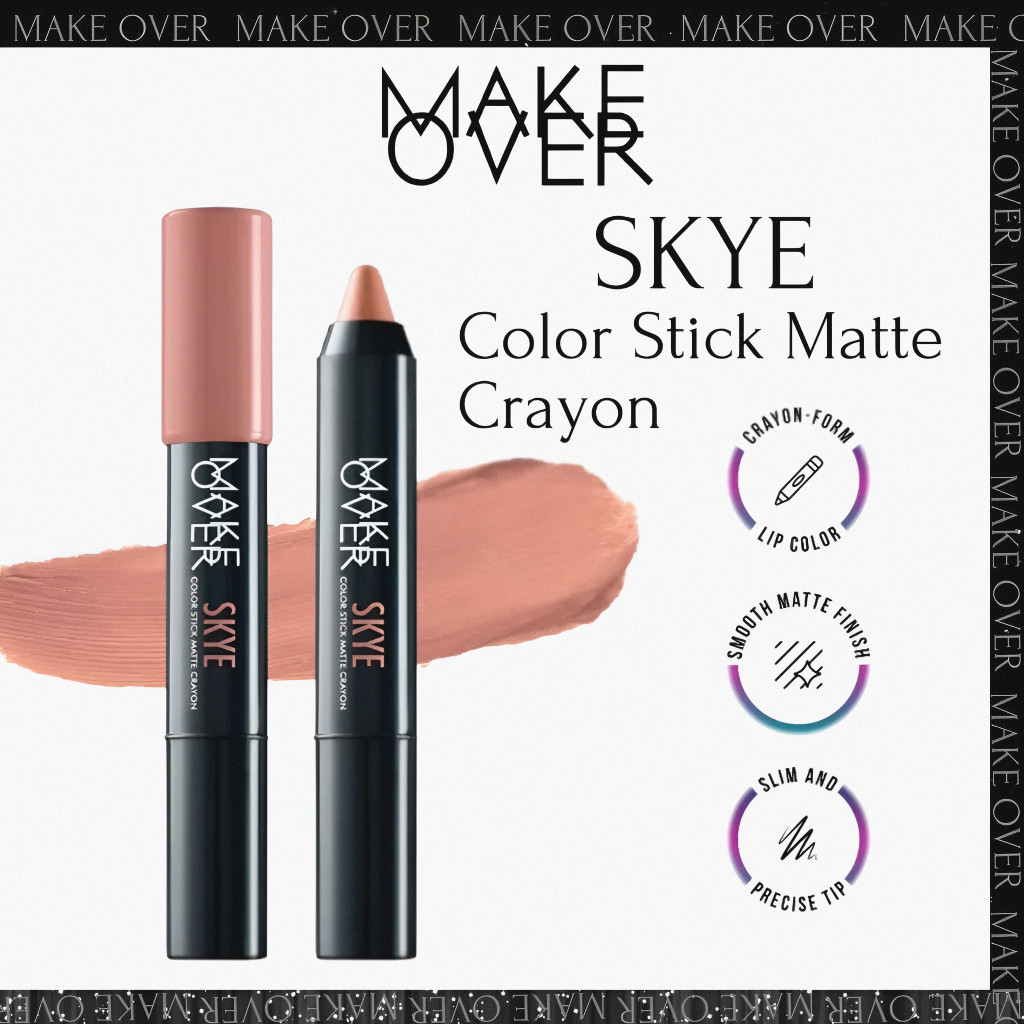 make over color stick matte crayon 2.6 g i lip crayon make over color stick matte crayon 2.6 g i lip crayon