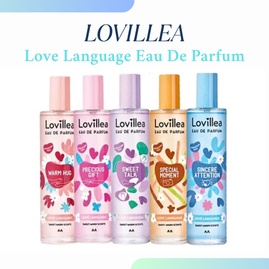 lovillea love language eau de parfum 100ml/parfum wanita lovillea love language eau de parfum 100ml/parfum wanita