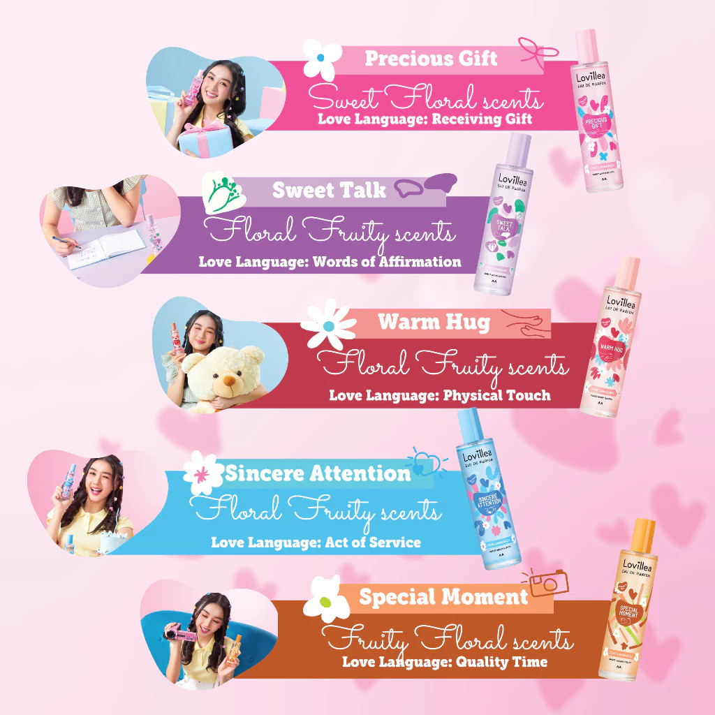 lovillea love language eau de parfum 100ml/parfum wanita lovillea love language eau de parfum 100ml/parfum wanita