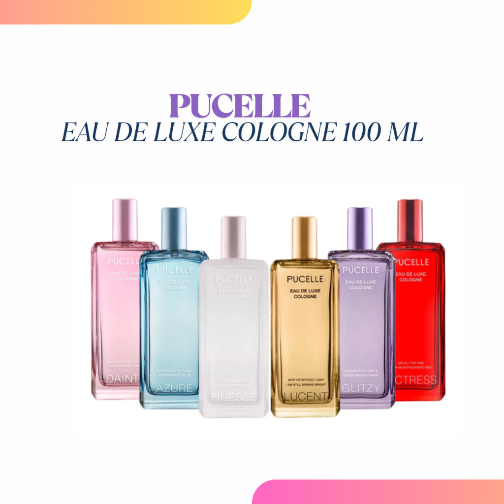 pucelle eau de luxe cologne 100ml/parfum wanita pucelle eau de luxe cologne 100ml/parfum wanita